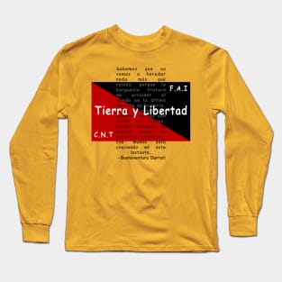 Tierra y Libertad Long Sleeve T-Shirt